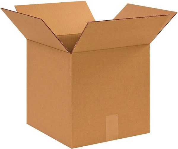 Corrugated Box Cube, 12 x 12 x 12 in